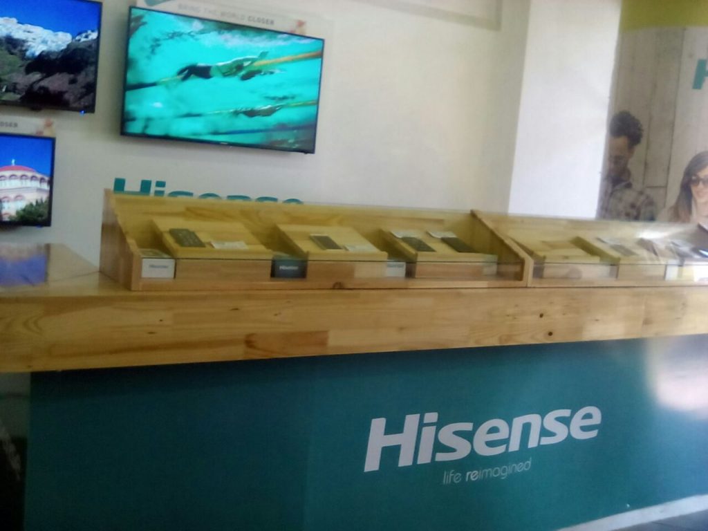 Hisense stand