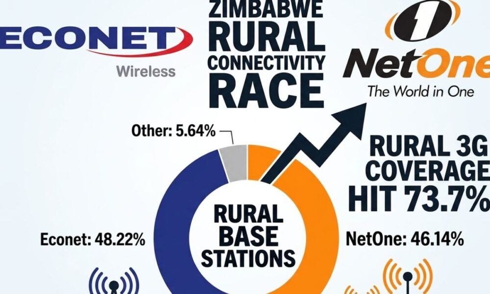 Econet and NetOne Lead Infrastructure Push to Hit 73.7% Rural 3G ...